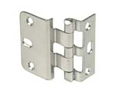 Rockford IHP349-26D Dull Chrome 349 Series for Inset Doors 5 Knuckle Institutional Lipped Hinge - 1 Pr.