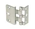 Rockford IHP349-26D Dull Chrome 349 Series for Inset Doors 5 Knuckle Institutional Lipped Hinge - 1 Pr.