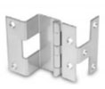 Pro Value IHP388-26D Dull Chrome 5 Knuckle Institutional Overlay Hinge - 1 Pr.