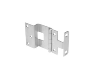 Pro Value IHP7036-26D Dull Chrome 5 Knuckle Institutional Overlay Hinge - 10 Pr.