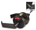 Indicator Lock C5FA-L Privacy  Indicator Lock and Lever in Oil-Rubbed Bronze - Left Handed - Non Reversible