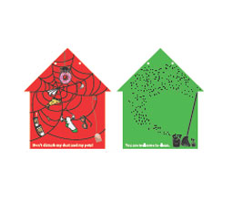 Indicator Lock C1FC Two sided Door Hanger "My mood Indicator"