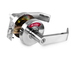 Indicator Lock C3FP Commercial Lock with In-Use or Vacant Indicator in 26 Polished Chrome