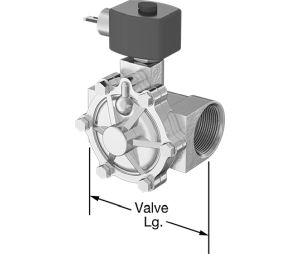 Industrial Hardware 70383 Brass Body Solenoid On/Off Valve for Steam ...