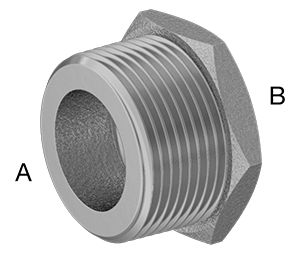 Bronze Thread Adapter Industrial Hardware 18754 Low-Pressure Brass and Bronze Threaded Pipe ...