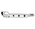 International Closers 3010-A A Type End Loading Top Arm Assembly