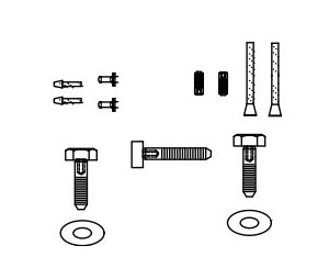 International Closers 311-SW Screw Package Kit for Swinger 300 Pedestrian Gate Closer
