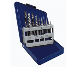 Irwin 11119 Hanson Spiral Flute Extractor & Drill Bit Set - 10-Piece
