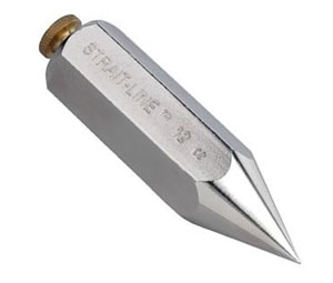 Irwin 13055 Strait-Line® Hexagonal Plumb Bob - 5 oz. - Carded