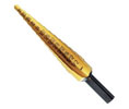 Irwin 15101ZR Unibit® Titanium Nitride (TiN) Coated Fractional Step Drill - #1T, 13 Hole Sizes - Carded