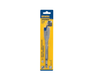 Irwin 1764343 Speedbor® Blue-Groove™ Standard Length Spade Bit - 5/8" - 4-pc Bulk Pack