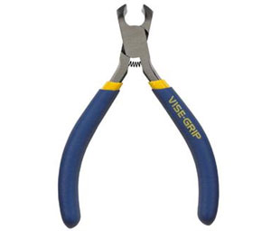 Irwin 1773613 Vise-Grip ESD Mini Pliers - EC40 8 Degree Oblique End Cutter - 4-1/2" (115 mm)