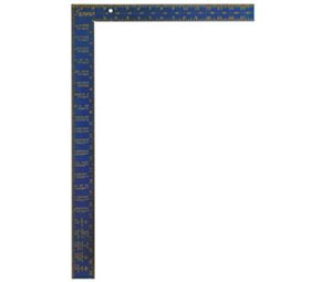 Irwin 1794447 Hi-Contrast Aluminum Framing Square - 16" x 24" Length