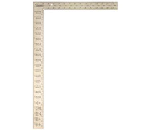 Irwin 1794449 Steel Framing Square - 16" x 24" Length