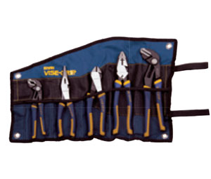 Irwin 1802536 Vise-Grip® GrooveLock/Traditional Pliers Kitbag Set - 5-Piece