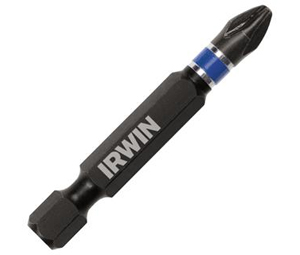 Irwin 1837434 Phillips Impact Power Bit - #3 PH X 2" OAL - 10 Bulk Pack