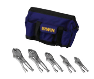 Irwin 2077704 The Original™ Locking Pliers Tool Bag Set - 5-Piece