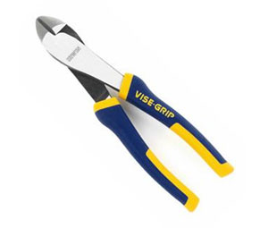 Irwin 1773633 Vise-Grip DIA8A 8" Angled Head Diagonal Pliers - 7/8" Jaw Length