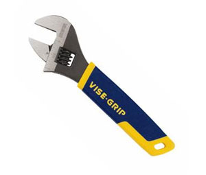 Irwin 2078610 Vise-Grip AW10 Adjustable Wrench - Adjustable Size: 10" (250 mm)