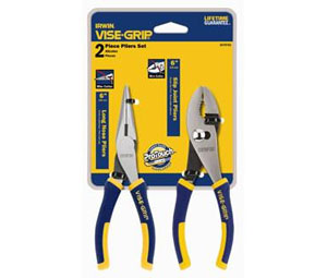 Irwin 2078702 Vise-Grip ProPlier Set - Slip Joint/Long Nose - 2-piece