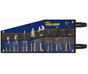 Irwin 2078712 Vise-Grip® GrooveLock Pliers and Traditional Pliers Kitbag Set - 8-Piece