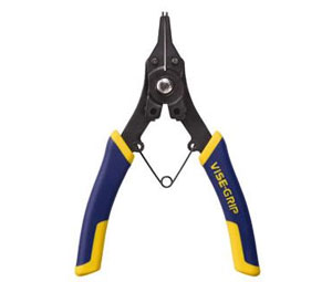 Irwin 2078900 Vise-Grip CS6 Convertible Snap Ring Pliers - 6-1/2"