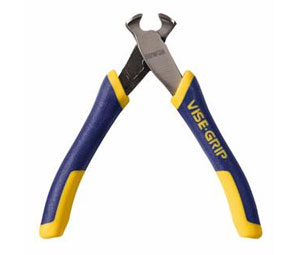Irwin 2078904 Vise-Grip Mini Pliers - EC4 End Nipper with Spring - 4-1/4" (110 mm)