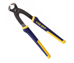 Irwin 2078910 Vise-Grip CN10 10" Concrete Nippers - 3/4" Jaw Length