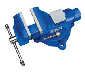 Irwin 226304ZR Heavy Duty Workshop Vise - Jaw Width: 4" (10 cm)