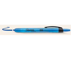 Irwin 28010 Sharpie® Accent Highlighter - Retractable, Blue (Package of 12)