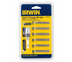 Irwin 3057003DS Drive Guide Set - Quick Change, 7-piece