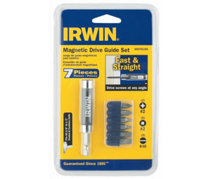 Irwin 3057011DS Drive Guide Set - Magnetic, 7-piece
