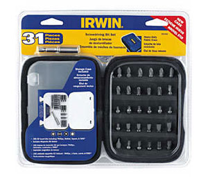 Irwin 3057026 Fastener Drive Tool Bit Set with Soft Case - 31-piece