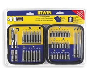 Irwin 3057041 Fastener Drive Tool Soft Case Set - 41-piece
