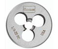 Irwin 3120ZR Hanson® Round Fractional Die (HCS) - 1/4" - 20 NC - Solid 1" OD - 5 Bulk Pack