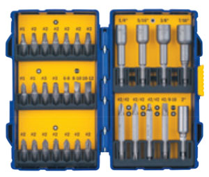 Irwin 357030 Fastener Drive Tool Set - 30-piece
