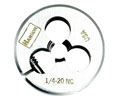 Irwin 3813 Hanson® Round Fractional Die (HCS) - 3/16" - 32 NS - Screw Adjustable, 1" OD - 5 Bulk Pack