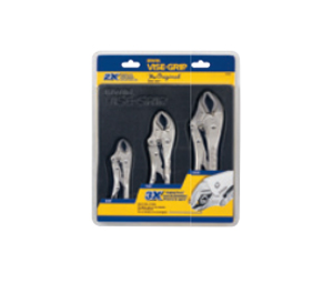 Irwin 4935580 The Original™ Locking Pliers Set In Black Tray - 3 Pc. - 10CR®, 7CR® and 5CR®