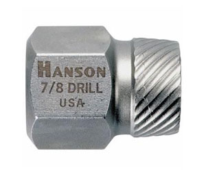 Irwin 52203 Hanson® Hex Head Multi-Spline Screw Extractor - 522/532 Series - 3/16" - Carded