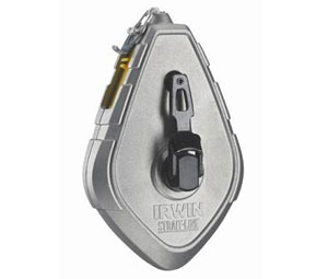 Irwin 64110 Strait-Line® Aluminum Chalk Reel (1:1) - 100 ft - Carded