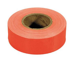 Irwin 65601 Strait-Line® Flagging Tape - 150’ Glo-Red - 24 Bulk Pack