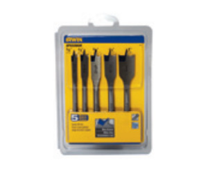 Irwin 88887 Speedbor® Standard Length Spade Bit Set w/Workshop Rack - 13-piece Set