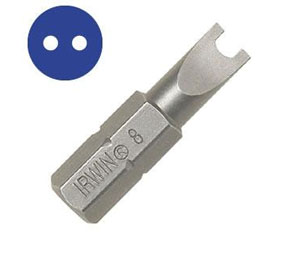 Irwin 3053055 Spanner Insert Bit - #10 Point Size, 1" OAL - 1-pc. Carded