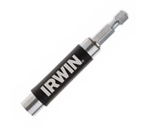 Irwin 93551 Magnetic Screw Guide with Retracting Sleeve - Compact, 4-11/16" Extended Length - 5 Bulk Pack