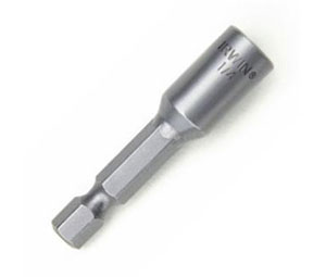Irwin 3051003 Magnetic Fractional Nutsetter - 4" OAL, 3/8" Hex Drive - 1-pc. Carded