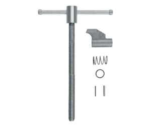 Irwin T6C Replacement Mainscrew - Mainscrew with Handle, Nut, Pin, Spring, and Washer for #6 Mechanics Vise