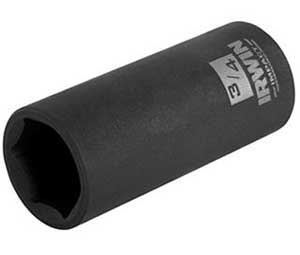 Irwin 1877488 Impact 3/8" Square Drive Deep Well Socket