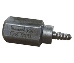 Irwin 52201ZR Hanson® Hex Head Multi-Spline Screw Extractor - 522/532 Series - 1/8" - Carded