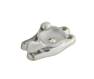 IVES 07A92 Window Lock - Clear Coated Aluminum