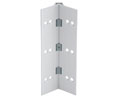 IVES 112HD-US28-83 83" Heavy Duty Full Mortise Alum Geared Cont Hinge - 1-9/16" Frame Leaf - Clear Anodized